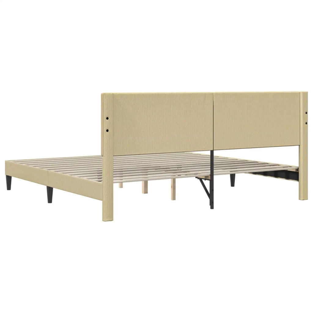 Struttura del letto Grigio Verde Chiaro 180 x 200 cm 42027743
