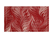 Tappeto Arredo Salotto Antiscivolo Scendiletto Camera Dis. Dallas By Suardi - 65x110(Set 2) - Rosso