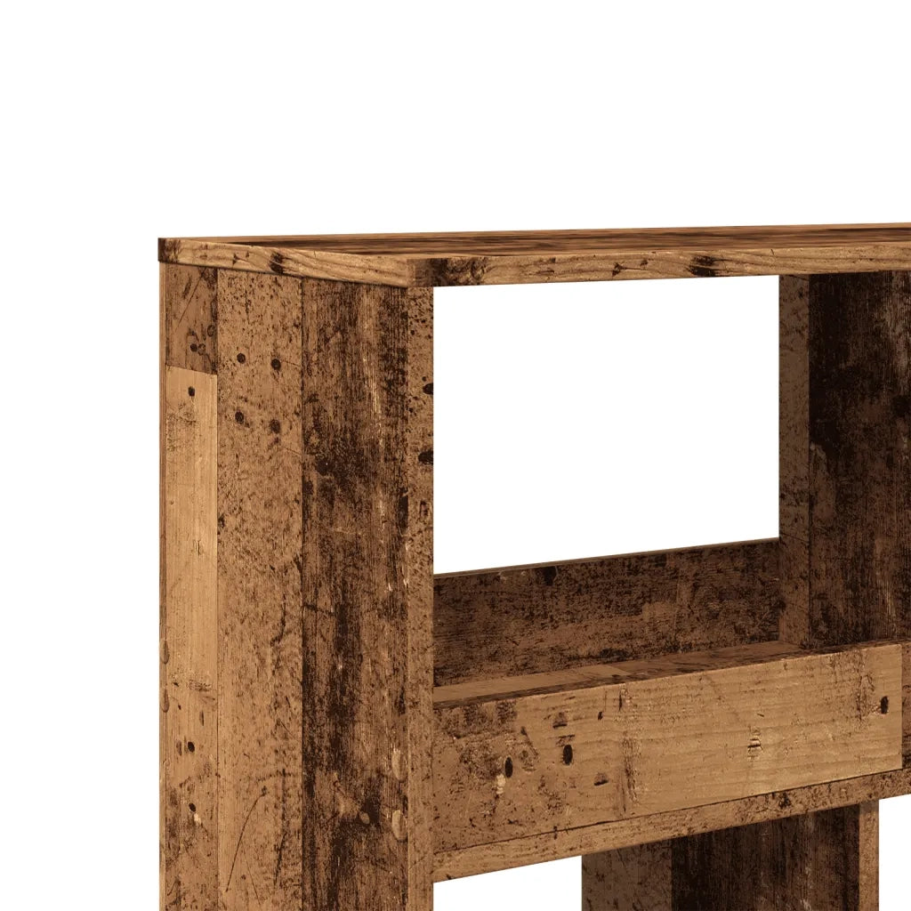 Divisorio Stanza Legno Antico 100x33x187,5 cm in Truciolato