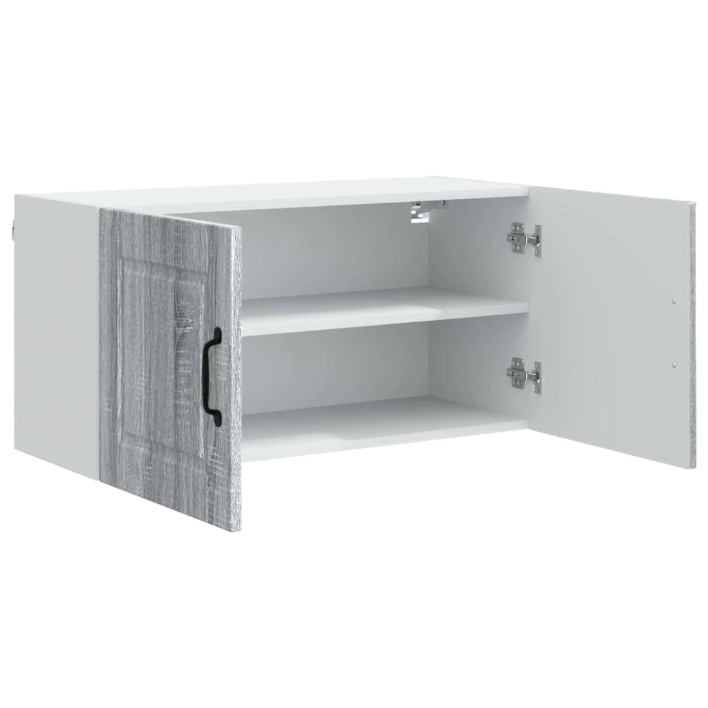 Mobile da cucina con lo scaffale-Armadio da cucina Grigio Sonoma 80 x 31 x 40 cm 316145