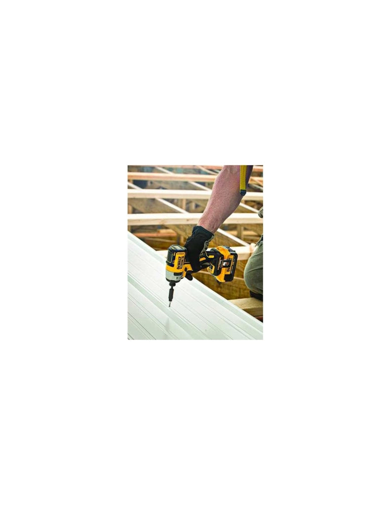 Avvitatore ad Impulsi DeWALT DCF887P1T (1 x 5,0 Ah + DCB1104 + TSTAK II + Cintura portautensili DWST1-75552)