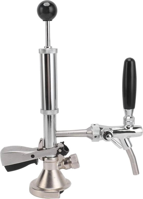 Pompa per birra con valvola di dispensa per kegerator - Manuale pompa in acciaio inossidabile per festeggiamenti e occasioni speciali