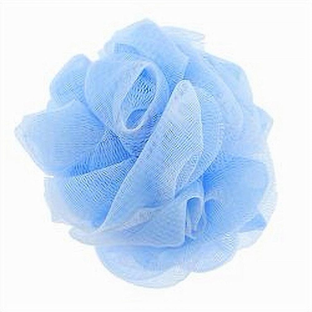 Trade Shop - 2pz Spugna Retina Per Doccia Spugnetta A Rete Pelle Corpo Bagno Colori Vari 10682 -