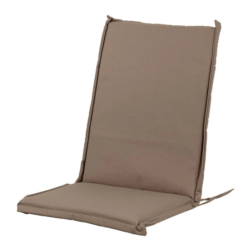 Set di 6 Cuscini Medio Tabacco Sfoderabile