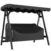 Copertura per Altalena da Giardino 3 Posti ¨C zephmum ¨C 420D Oxford, Impermeabile, Antivento, UV Resistente