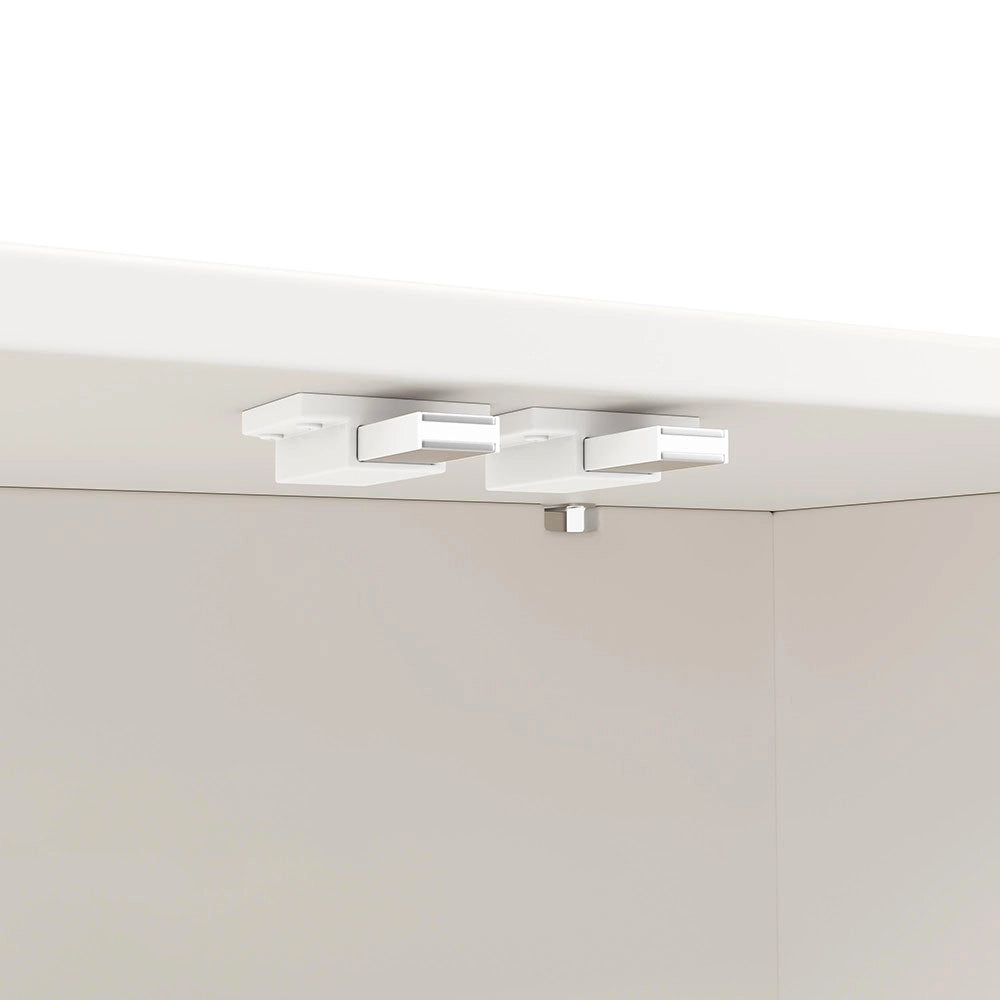 Armadio - Xylo - 120??35??71 cm - Moderno Bianco con Ripiano Regolabile