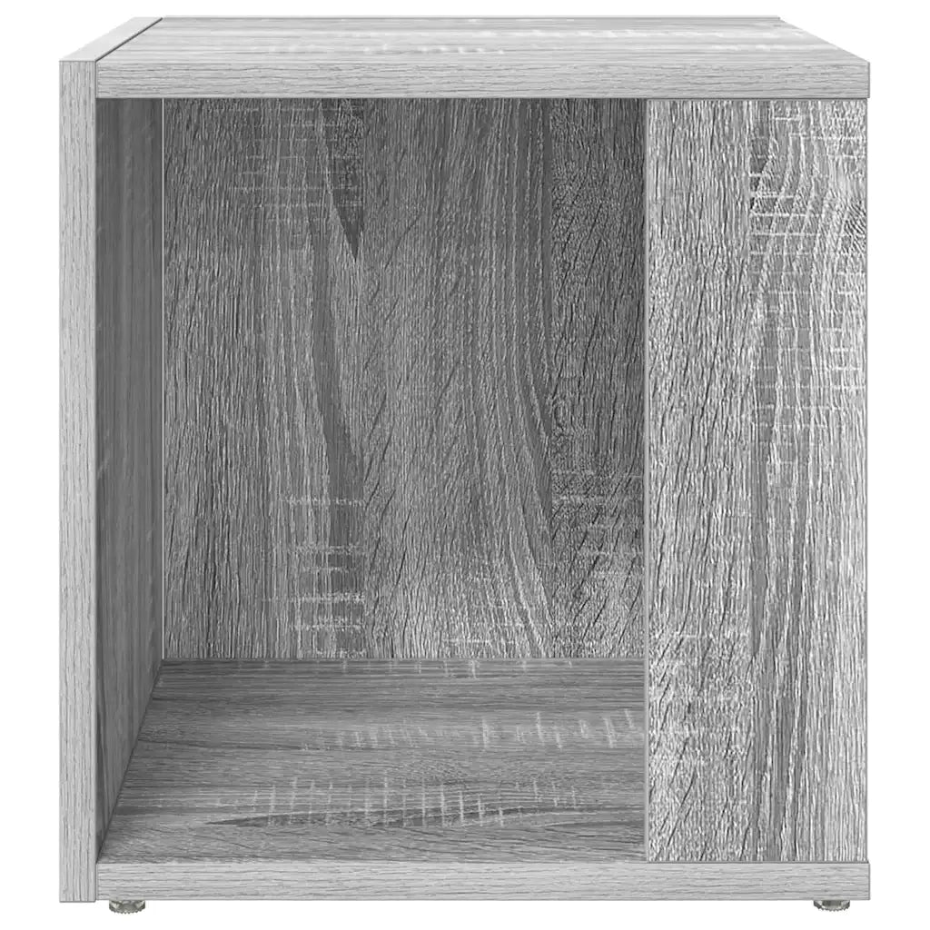 Tavolino Salotto Grigio Sonoma 33x33x34,5 cm Legno Multistrato cod mxl 9394
