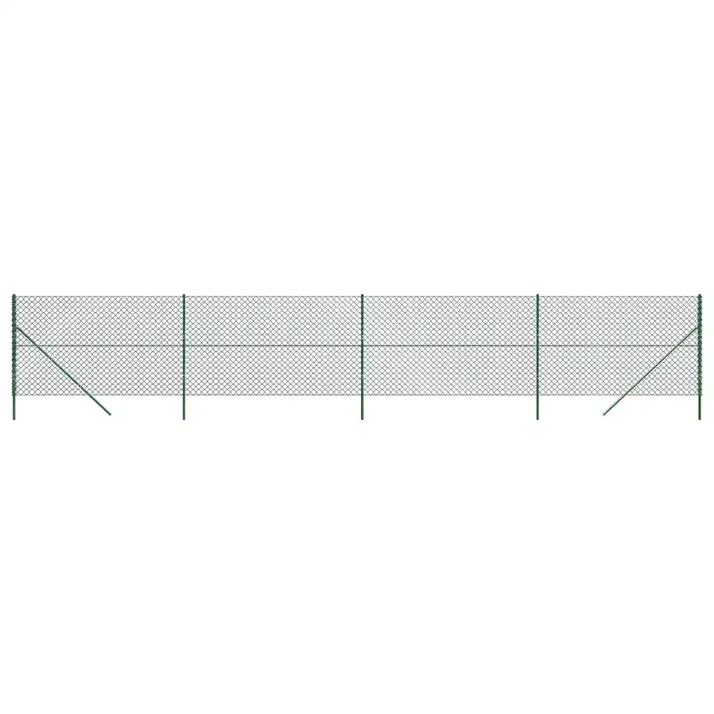 Recinzione da Giardino | Recinzione a Rete Verde 1,6x10 m