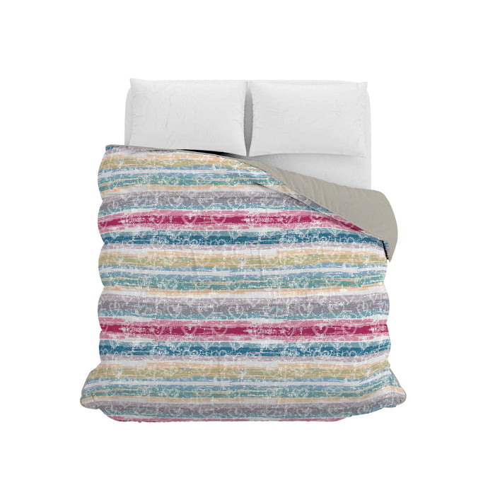 Trapunta Invernale Singola 180gr con Stampa in Microfibra Love Lines