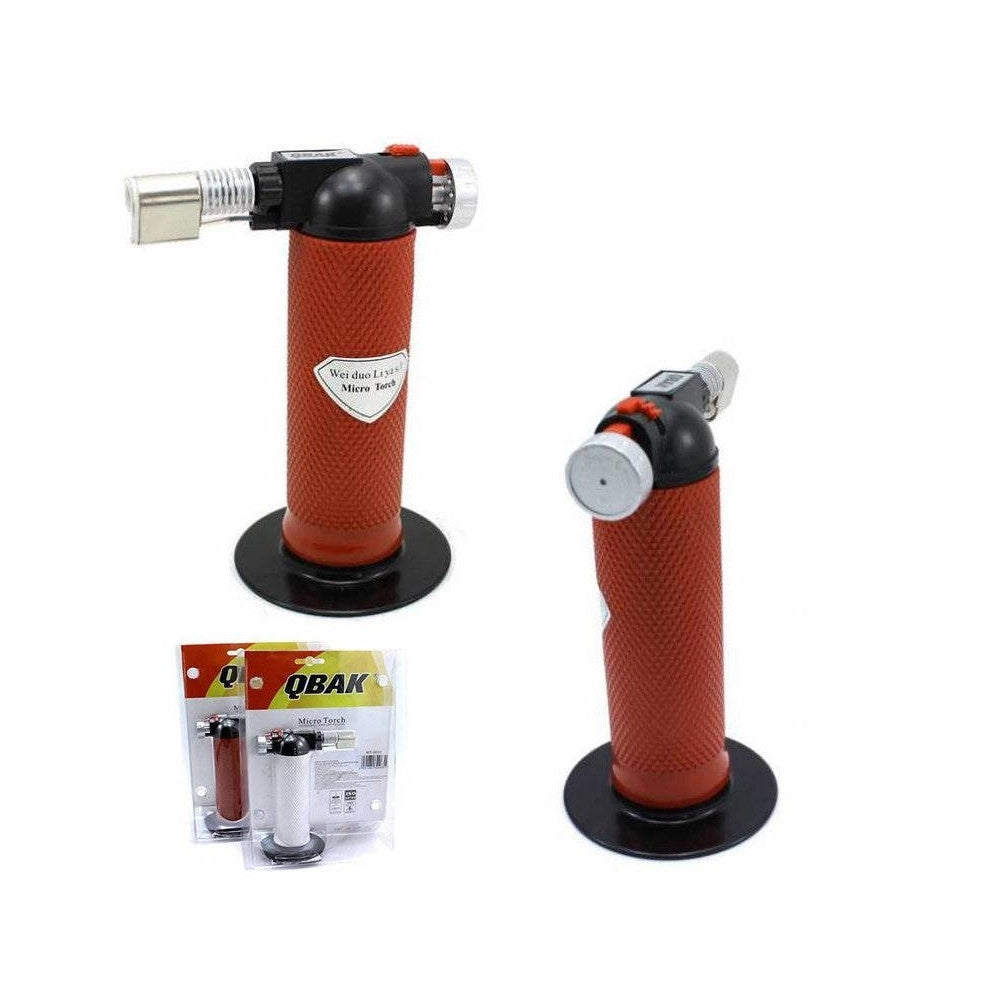 Trade Shop - Torcia Saldatore A Gas Butano Saldatrice A Gas Mini Cannello Ricaricabile -