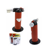 Trade Shop - Torcia Saldatore A Gas Butano Saldatrice A Gas Mini Cannello Ricaricabile -