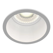 Faretto Da Incasso Moderno Reif Alluminio Bianco 1 Luce