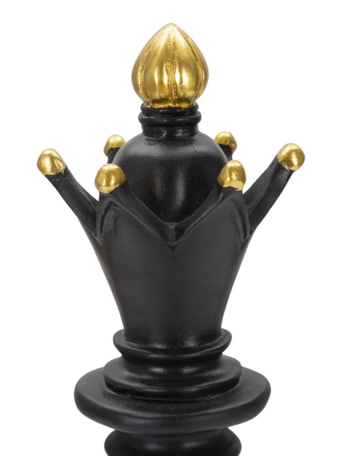 ALFIERE NERO E ORO CM Ø 12,5X38,5