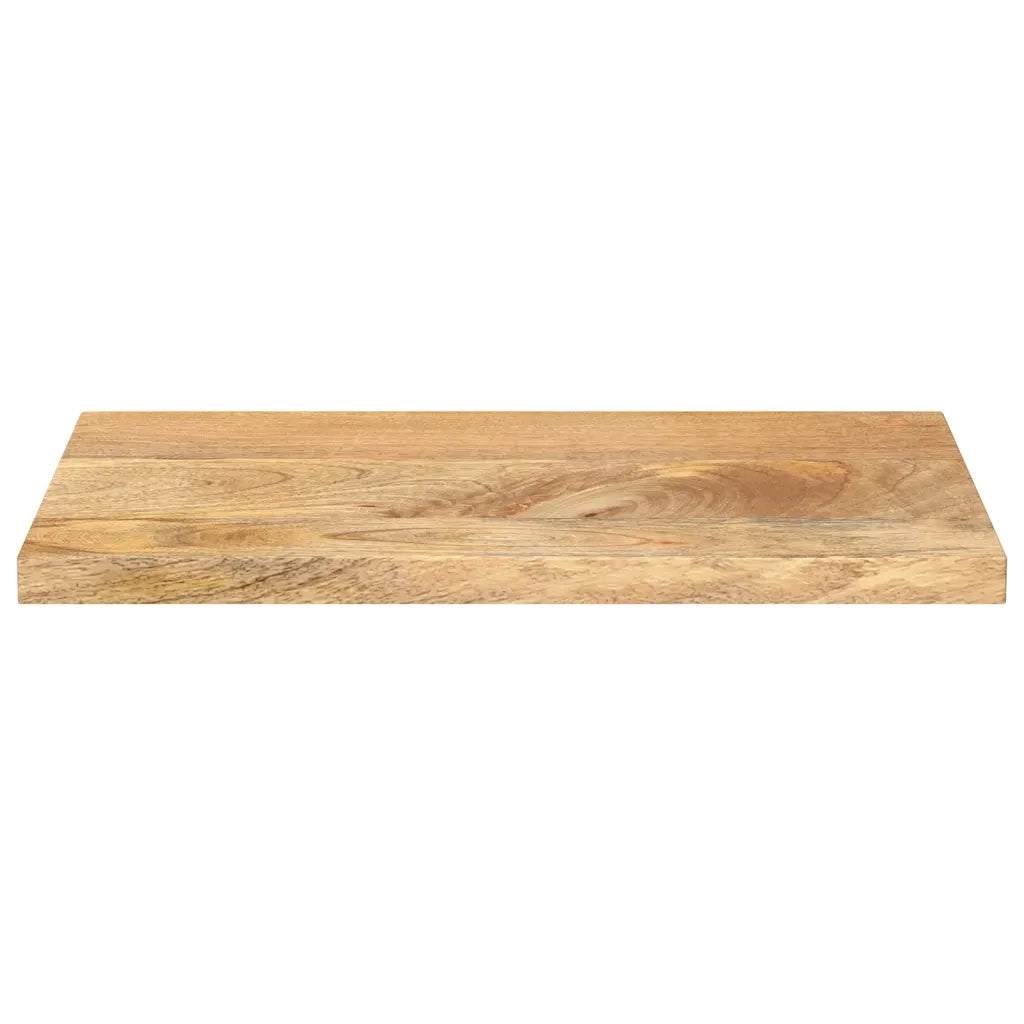 Piano per Tavolo 40x30x2,5 cm Rettangolare Legno Massello Mango 371432