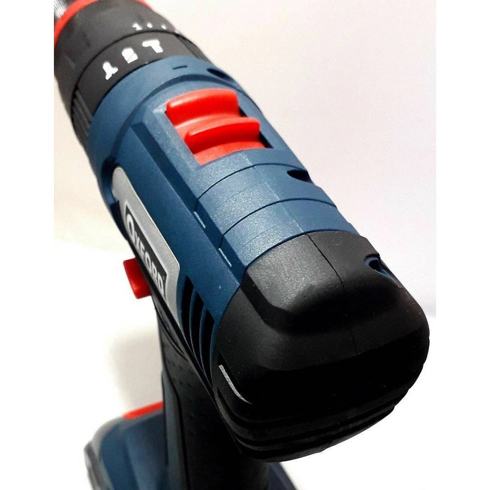 Trade Shop - Trapano Avvitatore A Batteria Litio A Percussione 20v Doppia Batteria + Valigia -