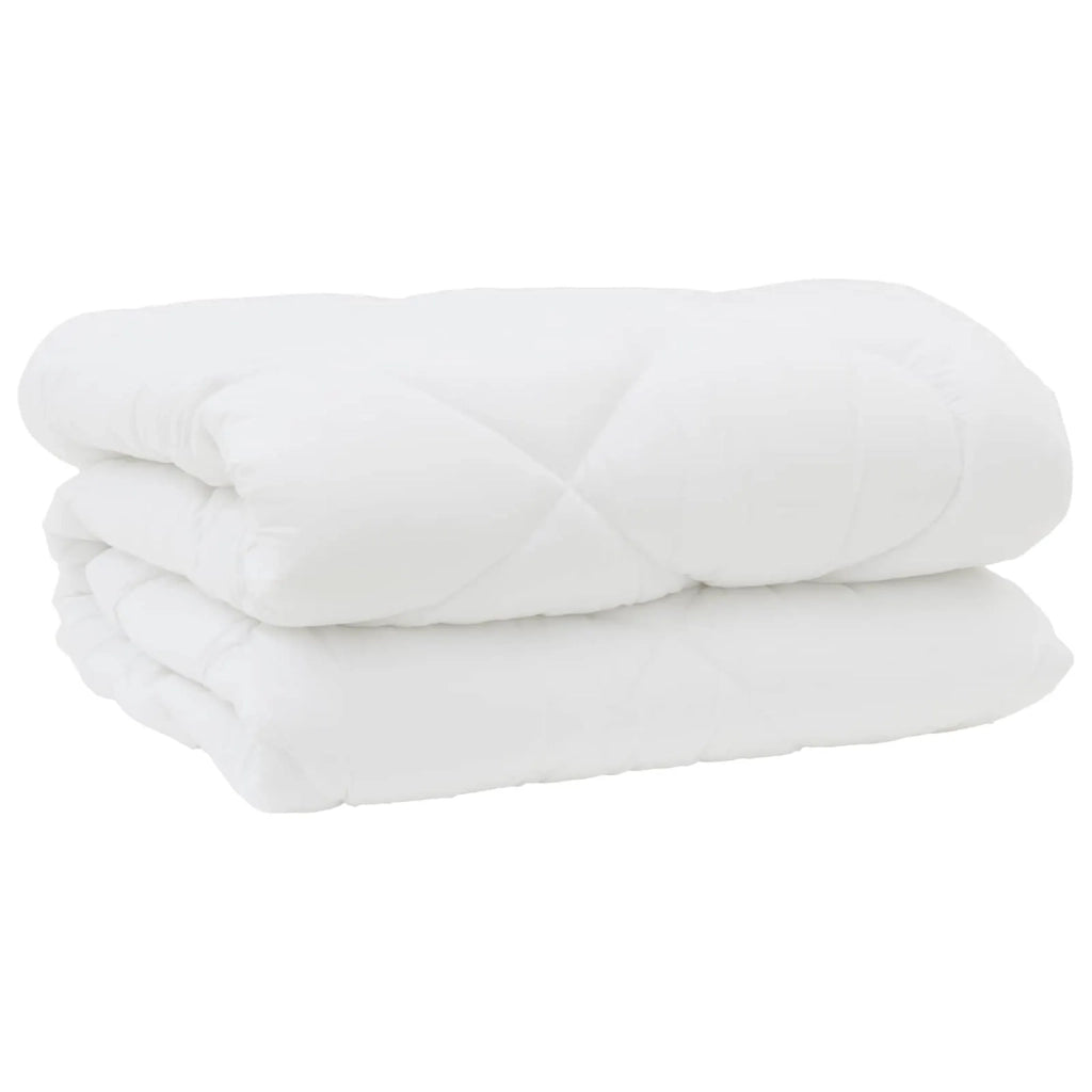 Piumone con Cuscini 3 pcs Bianco Microfibra e Piuma d'Oca 3377939
