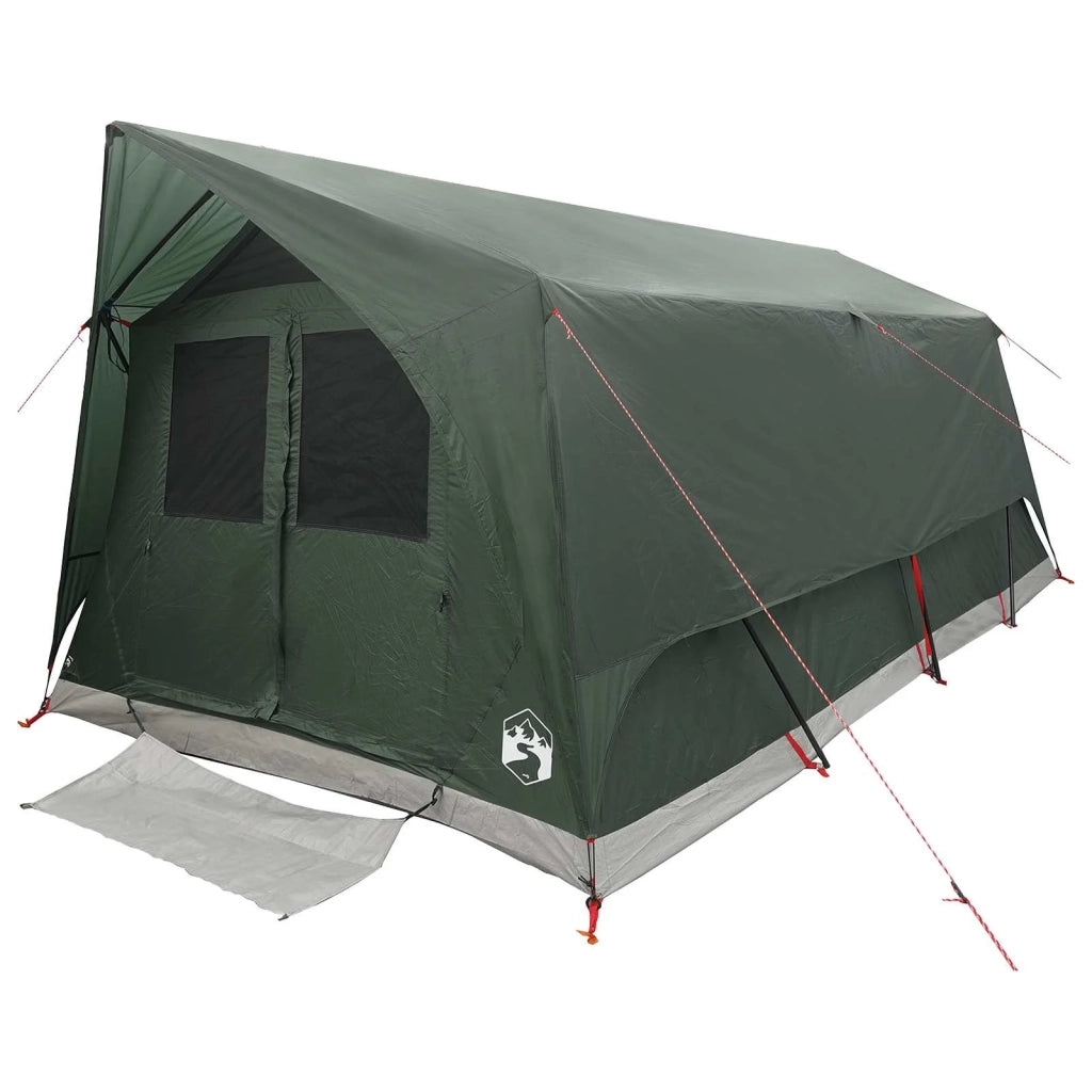 Tenda a tunnel Verde militare 10 persone Poliestere e Acciaio 42028664