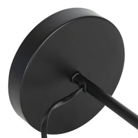 ZMH Lampada da tavolo retrò nero oro E27 industriale per camera letto soggiorno cameretta