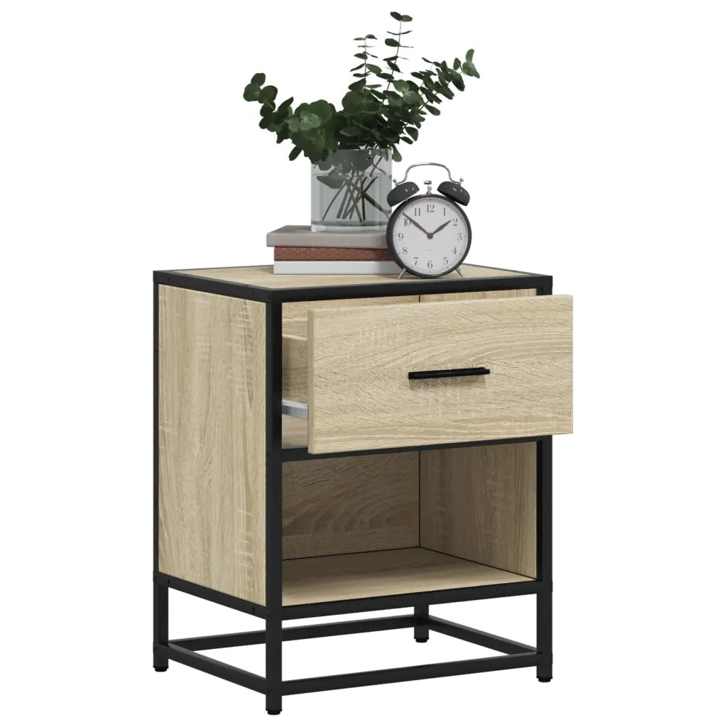 Comodini 2pz Rovere Sonoma 40x31x50 cm in Truciolato 848687
