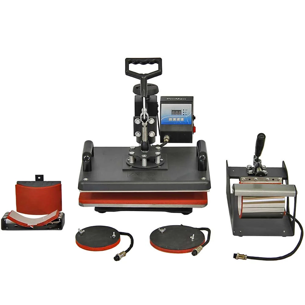 Bundle creativo PixMax con pressa a caldo 5 in 1 e plotter vinile 720mm
