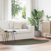 Tappeto Verde Foresta 100x200 cm Poliestere Antiscivolo