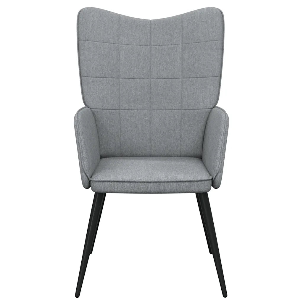 Poltrona Relax Grigio Chiaro in Tessuto cod mxl 27542