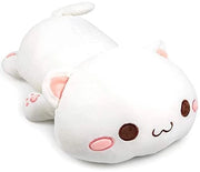 Gatto di Peluche - 30 cm - Cuscino di Peluche per Bambini - Animale di Peluche - Consigli di Riparazione