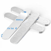 BKSAI 6 Magnetici Adesivi Inamovibili per l'Applicazione di Magnetici Neodymium per la Fixazione di Magnetici Adesivi 58x10x2mm per Scuola, Ufficio