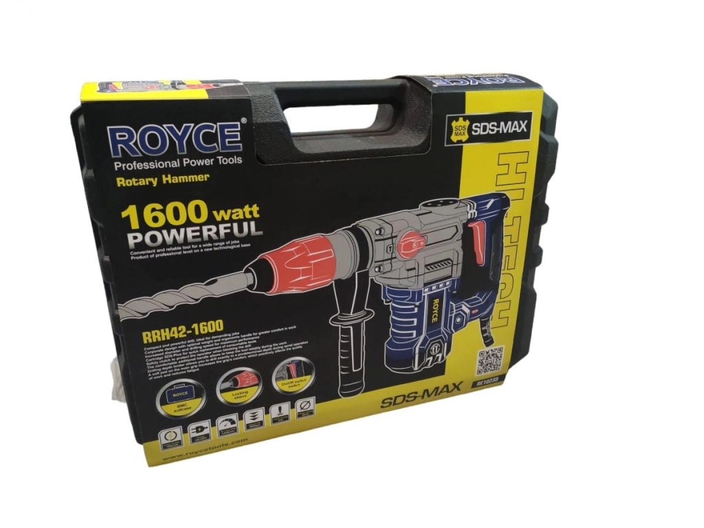 Martello professionale Royce tassellatore demolitore e trapano 1600W