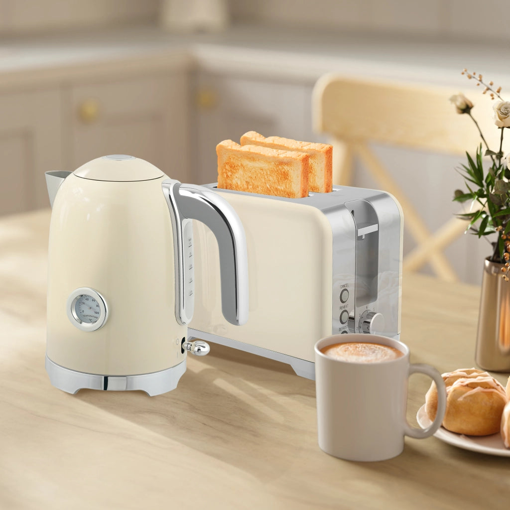 Set Bollitore e Toaster ¨C zephmum ¨C 2200W 7 livelli tostatura crema