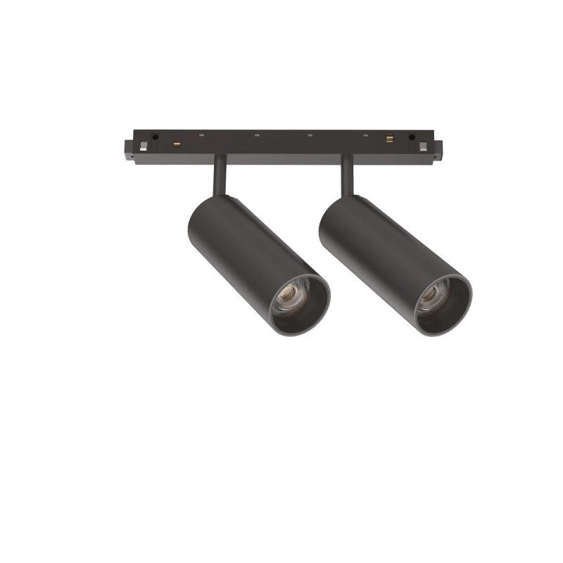 Sistema Lineare Ego Track Double 24w 3000k On-off Bk Ideal-lux