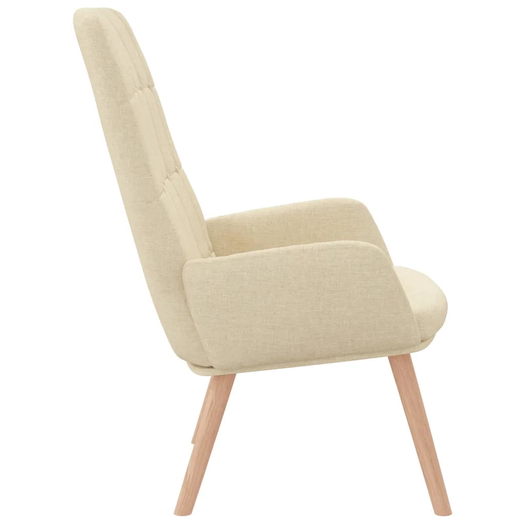 Sedia Relax Crema in Tessuto 4102645