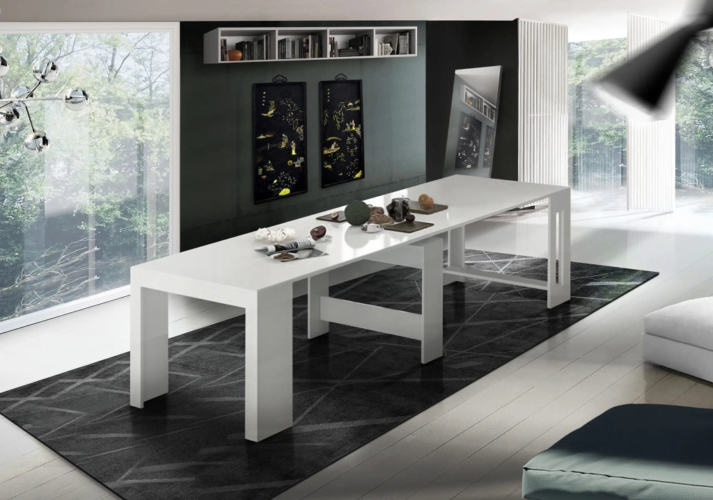 Consolle in legno Pratika L 90 x H 77 cm x P 90