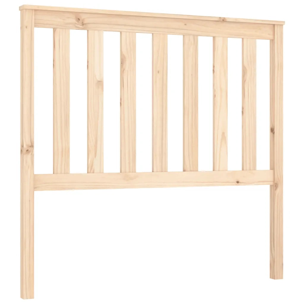 Testiera per Letto 106x6x101 cm in Legno Massello di Pino