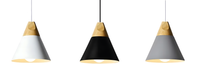 Lampada Da Soffitto Scandi C Nera