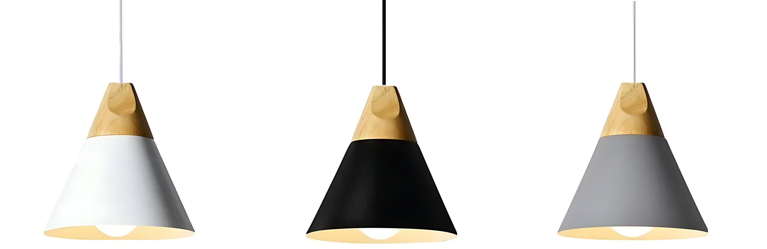 Lampada Da Soffitto Scandi C Nera