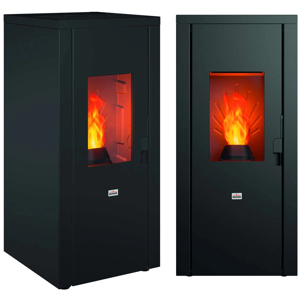 Stufa a Pellet Queen 92 EVO 5 0 8,3 kW/h Colore: Nero