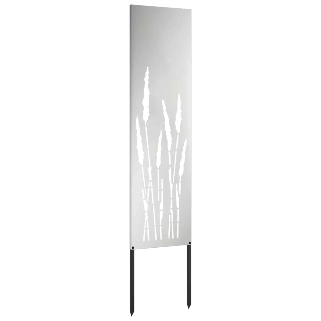 Schermo per privacy in giardino Traforo Argento 32 x 140 cm 876243