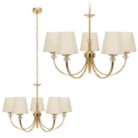 Lampada Cristal APP1014-5CP