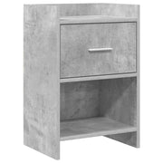 Comodini Grigio Cemento 40 x 30 x 60 cm Legno ingegnerizzato 8010985