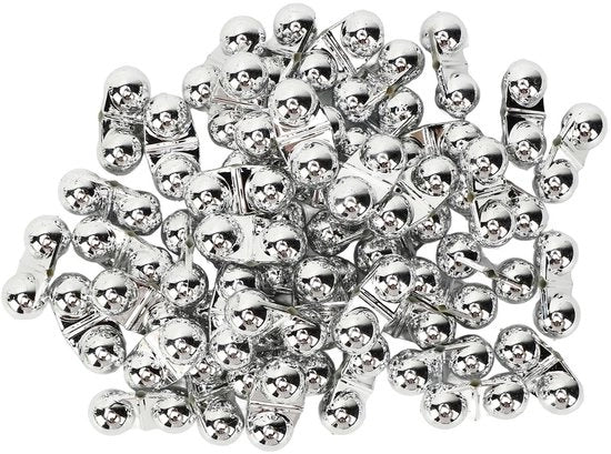 Raccoglitore Portatile - Multiuso - Struttura a Doppia Barra - Metallo/Plastica - 50 Pezzi - Attractore per Pesci - Raccoglitore per Pesci