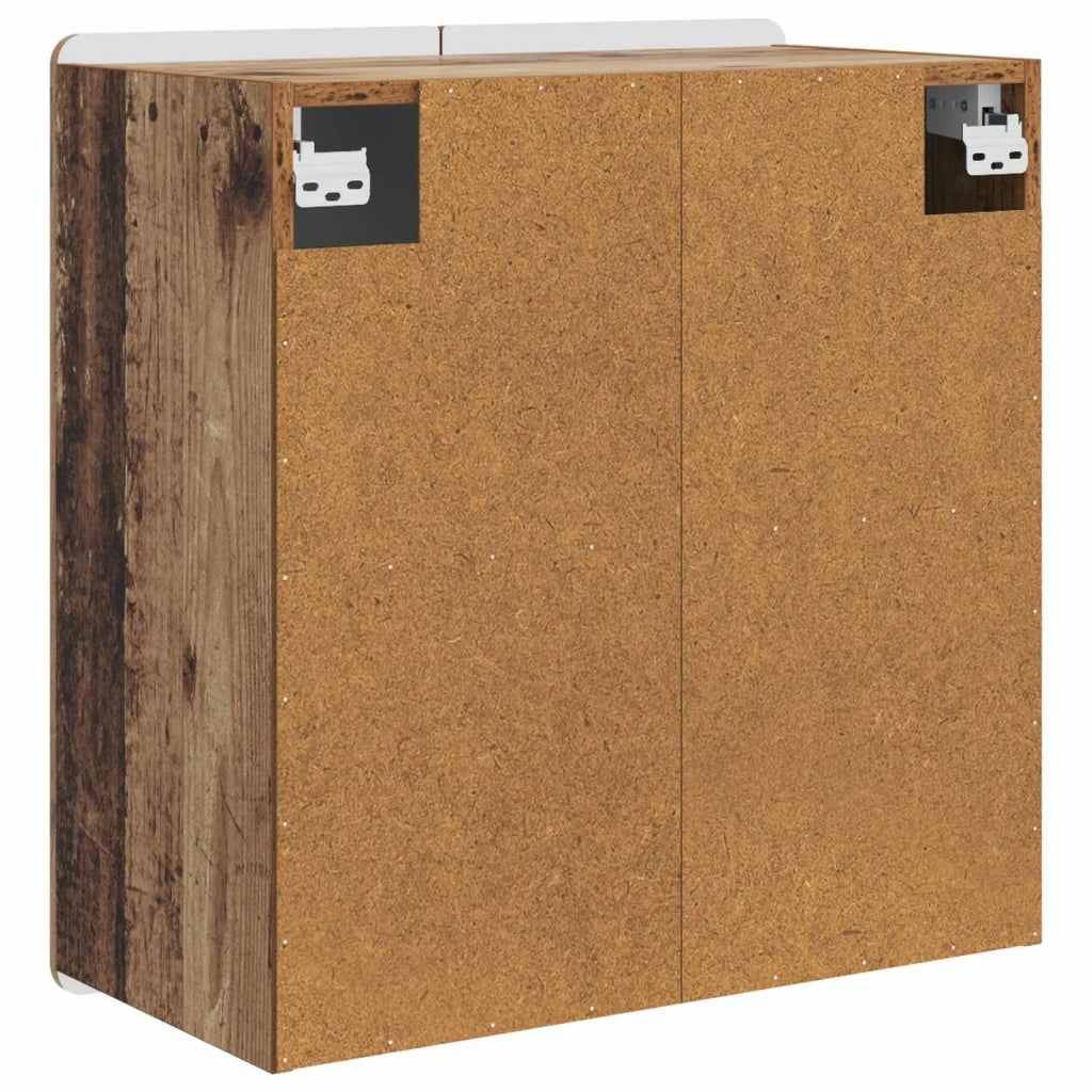 Mobiletto a muro Legno antico 59 x 31 x 64 cm 898243