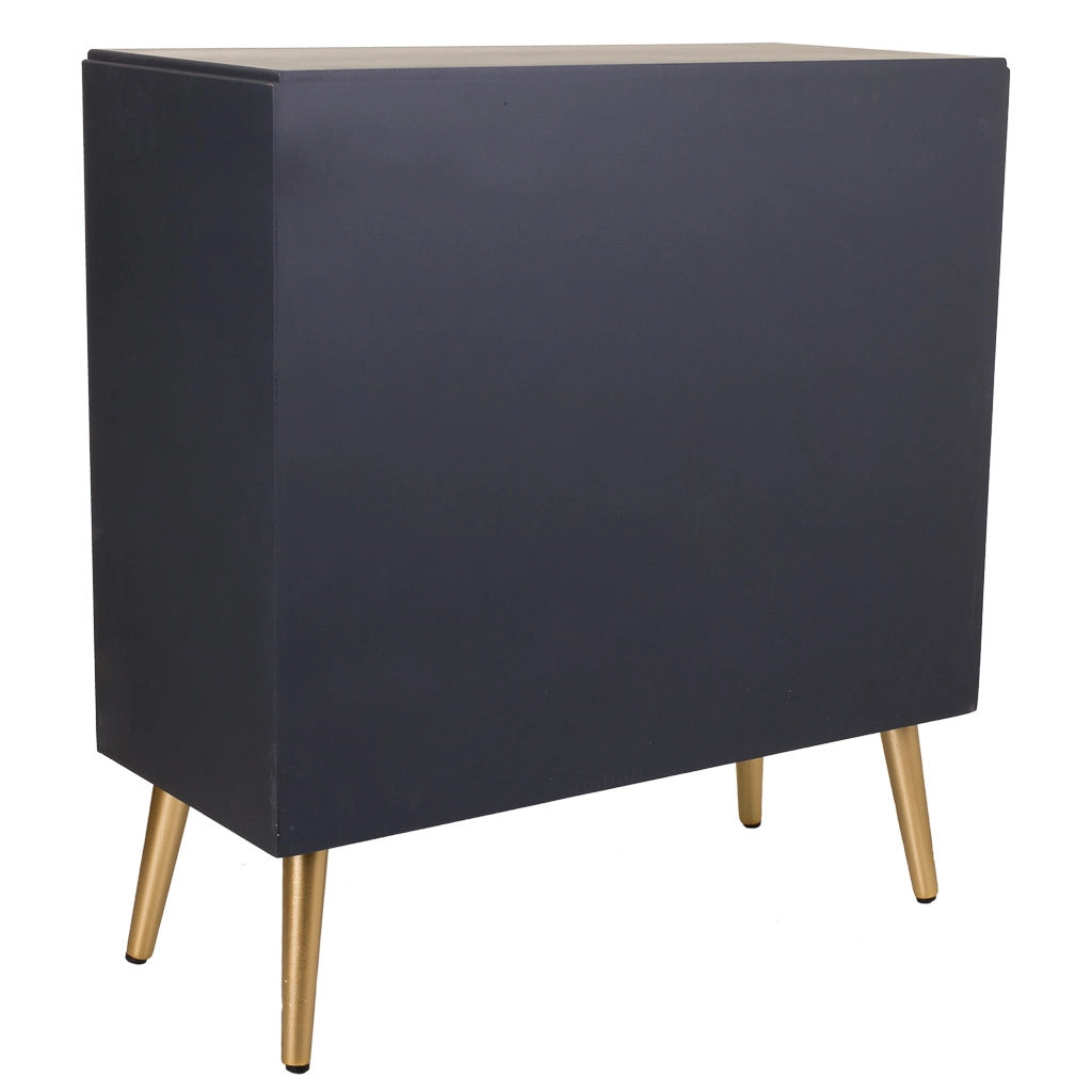 Mobile da ingresso in legno grigio scuro 80x36,5x85,5h
