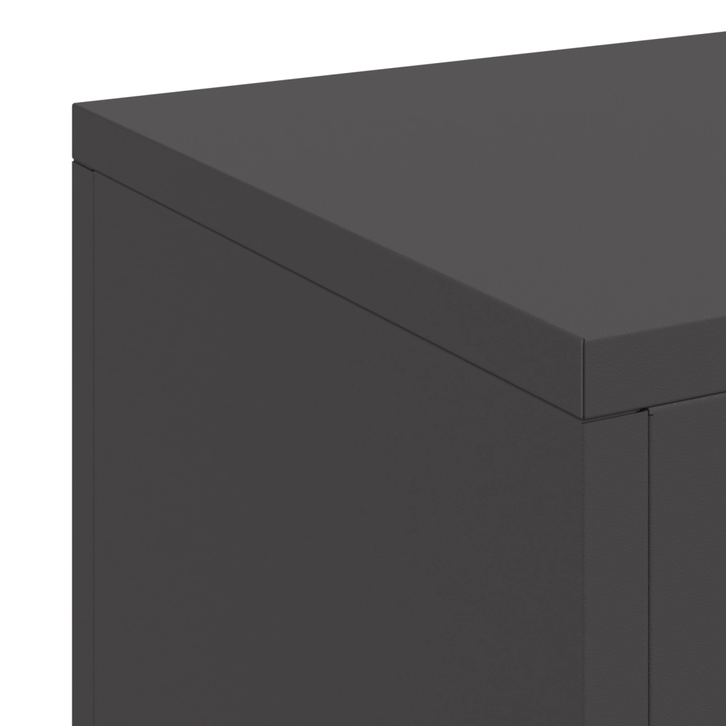 Portapiante da esterno Pillar 3 pcs Acciaio Nero