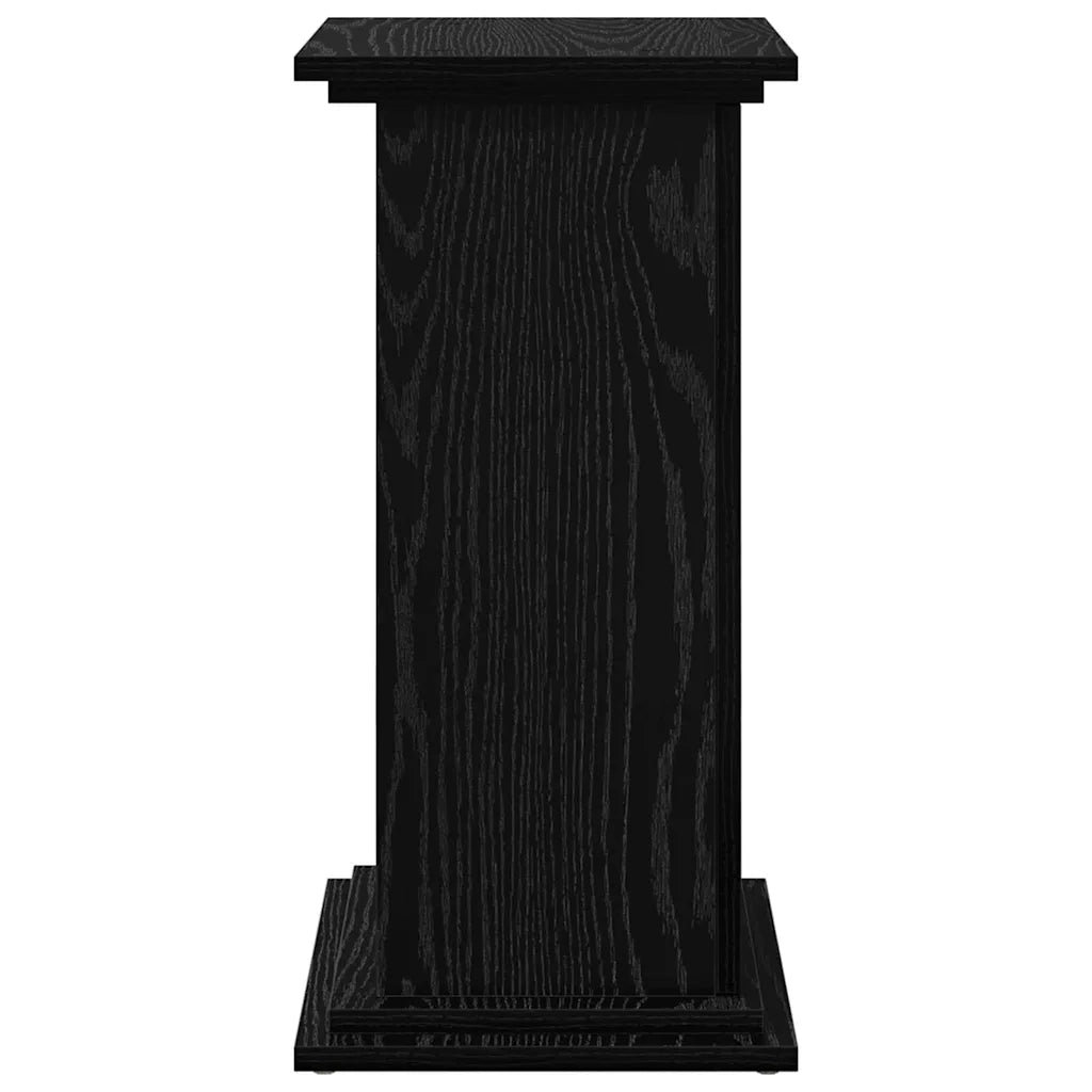 Supporto di esposizione con porta Rovere Nero 31 x 30 x 60 cm CFW4707526