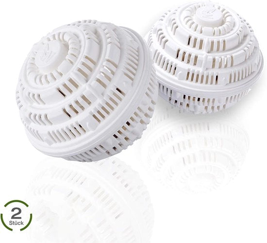 2 x Ballo di Pulizia - Set di Ballo di Spugna - Ballo di Spugna Bianco - Ballo Keramico - Pulizia - Anticongelante - Bianco