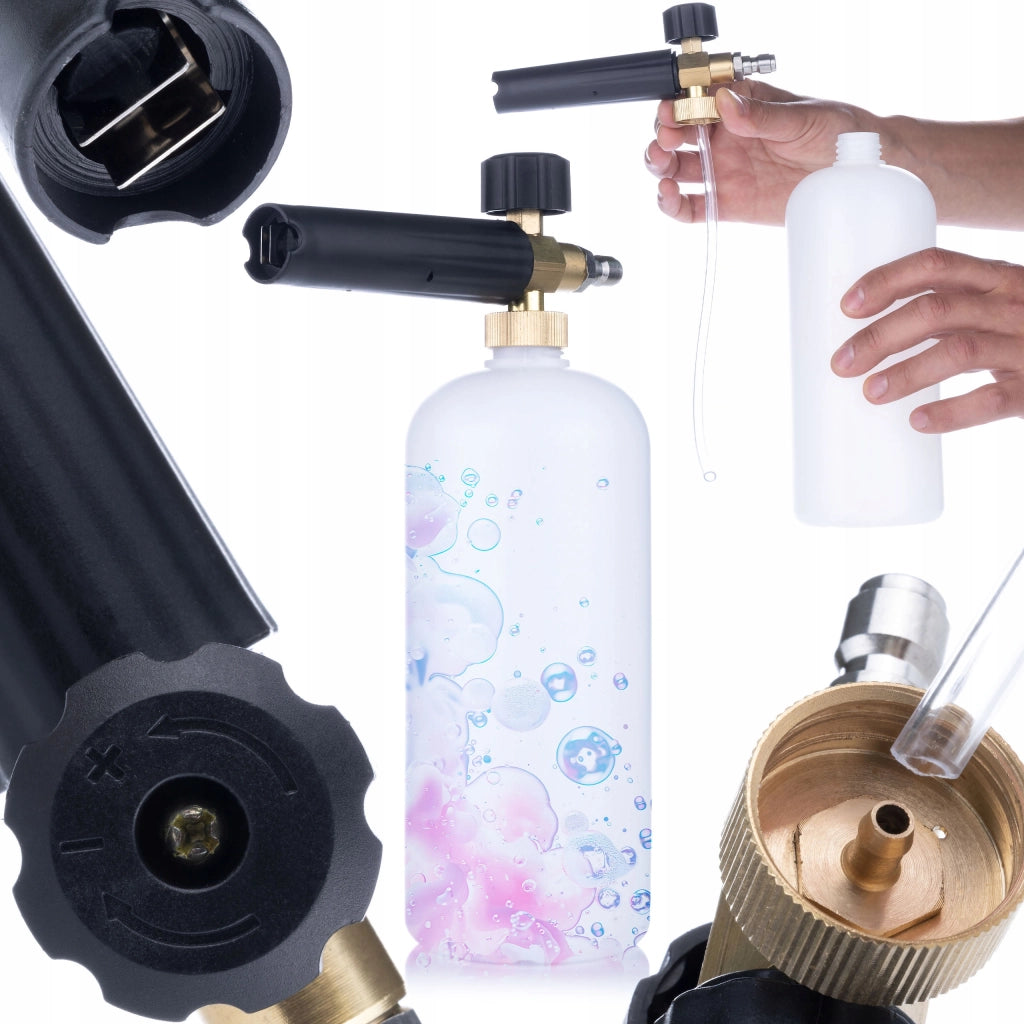 Pistola Schiumogena 1L con Lancia – Compatibile con Idropulitrice Kärcher K2–K7 | 200 BAR