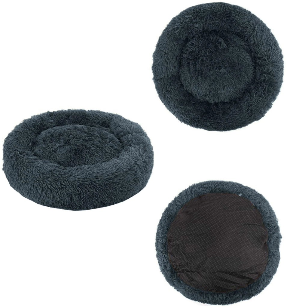 Valora PLUSH BED M Cuccia per animali domestici grigio scuro peluche confortevole x16