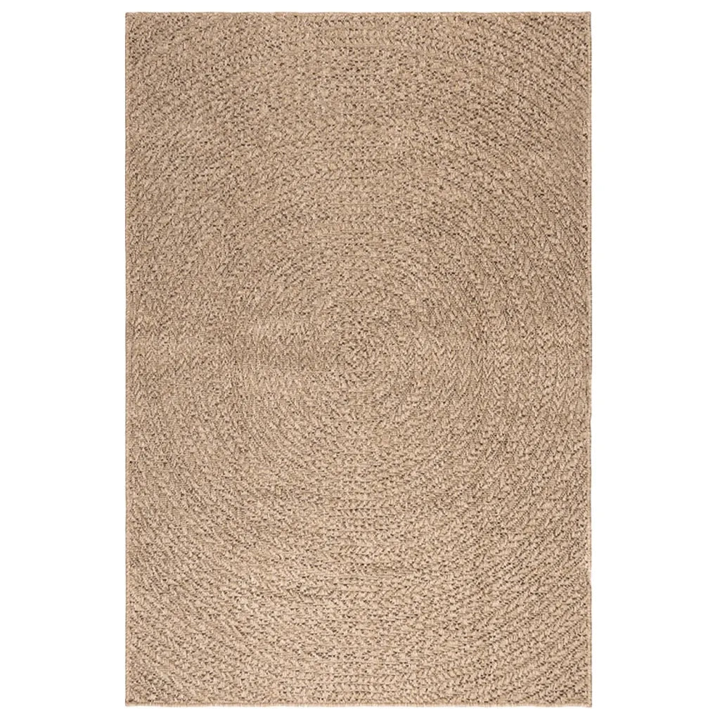 Tappeto ZIZUR 120x170 cm Aspetto Iuta per Interni ed Esterni 364839