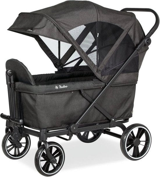Carrozzina da Campeggio Opaca - Carrozzina da Campo - Copertura Solaio UV - 116 cm x 64 cm x 64 cm